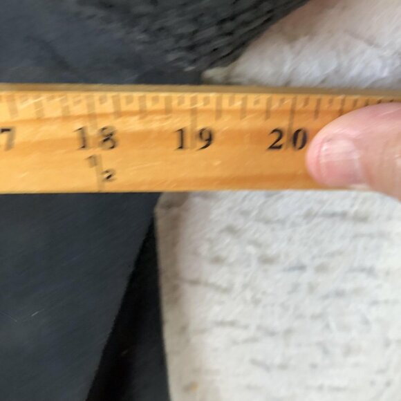 Montanaco Jacket Womens M Black Leather Knit Sleeves Studded Southwestern Boho - Picture 3 of 16